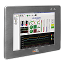 Панельный контроллер с дисплеем 10.4", процессором Cortex-A8 1 ГГц, 512 Мб SRAM, 256 Мб Flash, 1 x Gigabit Ethernet (RJ-45), 2 x USB 2.0, 2 x RS-232/4