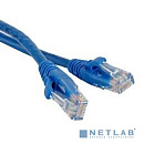 Патч-корд Lanmaster UTP LAN-PC45/U5E-1.0-BL вилка RJ-45-вилка RJ-45 кат.5е 1м синий LSZH (уп.:1шт)