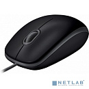 910-005508 Мышь Logitech B110 SILENT черный/серый [оптическая (1000dpi) USB2.0 для ноутбука (2but)]