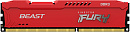 Память оперативная Kingston 8GB 1866MHz DDR3 CL10 DIMM FURYBeastRed