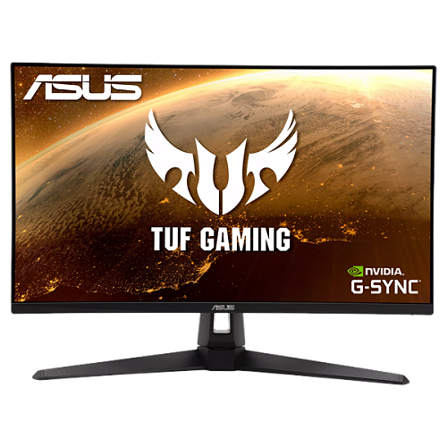 ASUS 27" VG27AQ1A IPS LED, 2560x1440, ProGaming, 1ms, 250cd/m, 100Mln:1, 178°/178°, 170Hz, 2*HDMI, DP, MM, G-SYNC, HDR, Tilt, Swivel, VESA, Black, 90L