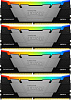 Память DDR4 4x8GB 3200MHz Kingston KF432C16RB2AK4/32 Fury Renegade RGB RTL Gaming PC4-25600 CL16 DIMM 288-pin 1.35В dual rank с радиатором Ret
