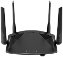 D-Link Двухдиапазонный Wi-Fi 6 маршрутизатор AX1800, 1x1000Base-T WAN, 3x1000Base-T LAN, 4 внешние несъемные антенны 5 дБи