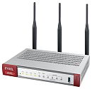 Межсетевой экран Zyxel USG FLEX 100W с подписками на 1 год (AS,AV,CF,IDP, SecuReporter), 2xWAN GE (1xRJ-45 и 1xSFP), 1xOPT GE (LAN/WAN), 3xLAN/DMZ GE,
