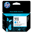 Картридж Cartridge HP 711 для DJ T120/T125/T130/T520/T525/T530, тройная упаковка CZ130A, голубой (3*29мл) (незначительное повреждение коробки)