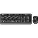 Комплект кл-ра+мышь беспров A4Tech Fstyler FGS1035Q клав:черный/серый мышь:черный/серый USB беспроводная Multimedia (FGS1035Q GREY)