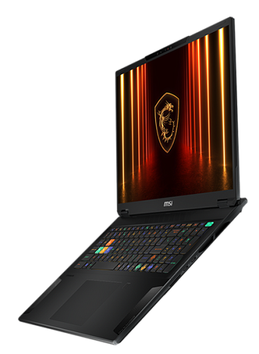 Ноутбук MSI Stealth 18 HX AI A2XWJG Ultra 9 275HX 18" 16:10 UHD+ (3840x2400)120Hz,IPS,DDR5 64GB (32GB*2),2TB SSD,NV RTX 5090(24GB GDDR7),99.9Whr,2.89k