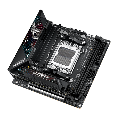 Материнская плата ASUS ROG STRIX B850-I GAMING WIFI AM5 mini-ITX 2xDDR5 PCIEx16 2xM.2 2xUSB-C HDMI 2.5GLAN WIFI 7