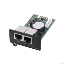 SNMP карта CBR [CPM-02] для удаленного управления по сети Ethernet c Английским интерфейсом, 2xRJ45, PowerMaster