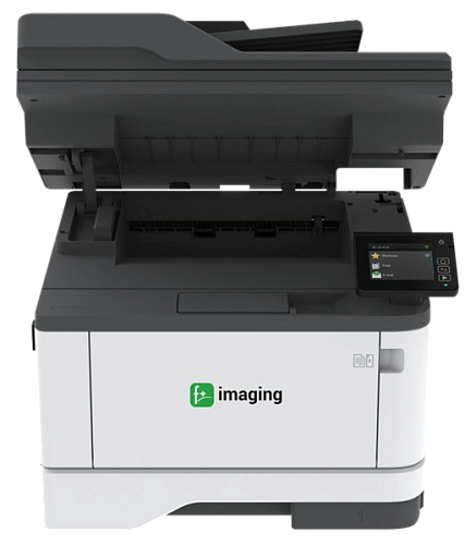 Многофункциональное лазерное печатающее устройство МФУ F+ M40adn(A4,Ч/Б,старт.карт.3000стр,40стр/мин,дупл,600x600dpi,DADF однопрох.дупл.50л,скан.600x6