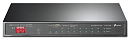 коммутатор TP-Link TL-SG1210MP, 10-Port Gigabit Desktop Switch with 8-Port PoE+ 123 W PoE
