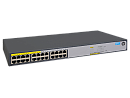 Коммутатор HPE 1420 24G PoE+ (124W) Switch (12 ports 10/100/1000 + 12 ports 10/100/1000 PoE+, unmanaged, fanless, 19")