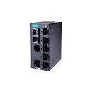 Компактный коммутатор 7 x 10/100BaseTX, 1 x 100BaseFX (многомодовое оптоволокно) в металлическом корпусе, с расширенным диапазоном температур