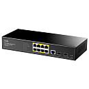 Коммутатор CUDY 8-Port Layer 2 Managed Gigabit PoE+ Switch with 2 Gigabit SFP Slots 120W Layer 2 Managed 8 Ports 10/100/1000M PoE Switch, 1-8 Port s