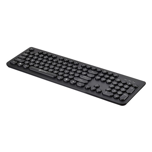 Клавиатура Oklick 400MR черный USB slim [1070512]