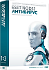 ESET NOD32 Антивирус – лицензия на 1 год на 3 ПК