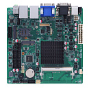 Промышленная материнская плата MANO842VHGGA, форм-фактор Mini-ITX, процессор Intel Celeron processor J1900 (до 2.42 ГГц), 1х DDR3L-1333 до 8 Гб, 2х 10