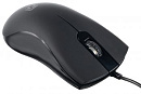 Мышь Оклик 375M черный оптическая (1000dpi) USB (3but)