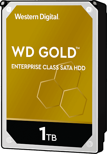 Жесткий диск WD Жесткий диск/ HDD SATA3 1Tb Gold 7200 128mb 1 year warranty