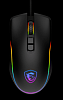 Мышь проводная FORGE GM300 черная MSI