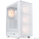 Case HSPD M510, Mesh Mid Tower, White, TG, 0.5 SPCC, 4x120mm ARGB (Orbis F1) ATX, mATX, mITX 180/280/160mm 1x2.5", 1x3.5", 7xPCI 2xUSB-A 3.0 517x277x4