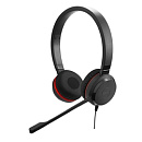 Проводная гарнитура Jabra Evolve 20 SE, Stereo MS, USB C/A adapter, Leather (PN: 4999-823-369)