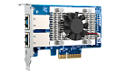 Сетевая карта QNAP Expansion Card QXG-10G2T PCIe Gen3x4 2x10GbE(BASE-T)