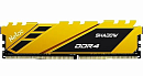 Оперативная память Netac Shadow 16GB DDR4-2666 (PC4-21300) C19 19-19-19-43 1.2V Memory module (DIMM) Yellow