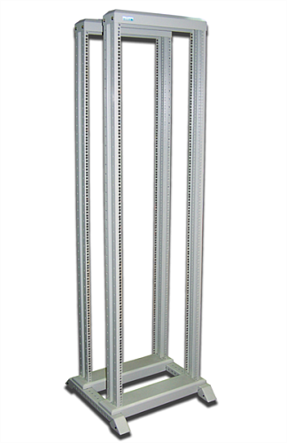 Стойка двухрамная 42U, 600x600, серая