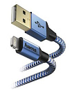 Кабель Hama 00178300 USB (m)-Lightning (m) 1.5м синий