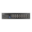 Коммутатор Коммутатор Zyxel GS1100-16S, 16xGE, rack 19", DIP-switch, бесшумный