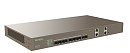 TENDA TES7008 Оптический сетевой терминал GPON OLT, PON Port 8*SFP slot, Follow ITU-TG.984.2 ClassB+/ClassC+/ClassC++