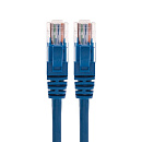Rexant (02-0104-1) Патч-корд U/UTP, CAT 5e, RJ45-RJ45, 26AWG, LSZH, синий, 1м