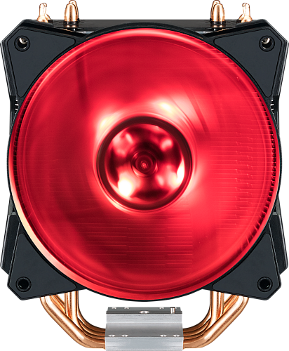 Кулер для процессора/ Cooler Master MasterAir MA410P (150W, 4-pin, 158.5mm, tower, Al/Cu, RGB, fans: 1x120mm/66.7CFM/30dBA/2000rpm, 1200/115X/2066
