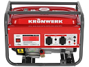 KRONWERK Генератор бензиновый KB 3500, 3,5 кВт, 220В/50Гц, 15 л, ручной старт [94692]
