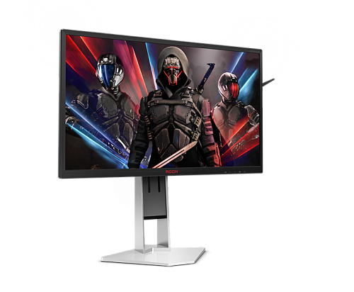 24,5" AOC AG251FZ2E1920x1080 240Гц TN W-LED 16:9 1ms(GtG) VGA DVI 2*HDMI DP 1xUSB-B/4xUSB 3.0 80M:1 1000:1 170/160 400cd Tilt HAS Pivot Swivel Speake