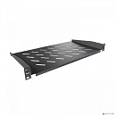 NTSS Полка переднего крепления NTSS, глубина 250мм, крепление 19 1U, черный RAL 9005 NTSS-FF-250-BL