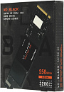Накопитель SSD WD S PCIe 4.0 x4 250GB WDS250G1B0E Black SN750 SE M.2 2280