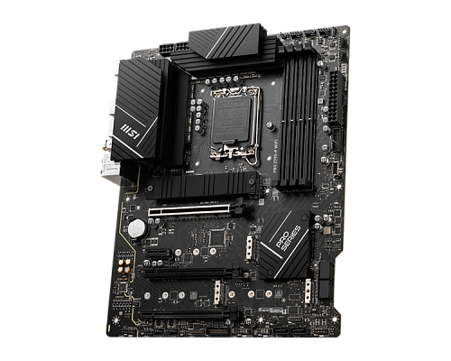 Материнская плата MSI PRO Z790-P WIFI LGA1700,4DDR5,3PCI-Ex16,1PCI-Ex1,4M.2 ,1USB3.2 Gen2 X2, 6USB3
