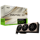 Видеокарта MSI RTX5070Ti INSPIRE 3X OC 16GB GDDR7 256bit 3xDP HDMI 3FAN RTL