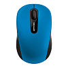 Мышь Microsoft Mobile 3600 голубой/черный оптическая (1000dpi) беспроводная BT для ноутбука (2but)