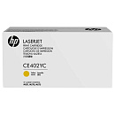 HP Картридж CE402YC лазерный желтый (белая корпоративная коробка)