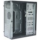 PowerCool Корпус без ТМ, S1007BK-U3C-500W (Midi Tower,1*Type C, 1*USB 3.0, Black, ATX 500W-120mm, 24+8pin)