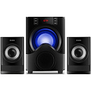 АС MS -312, черный (40 Вт, Bluetooth, подсветка, пульт, дисплей, FM, USB)