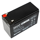 SKAT SB 1207L, 12В, 7Ач, максимальный ток заряда 2,1 А (Тип клеммы — F1 нож, гарантия - 18 месяцев) (2534)