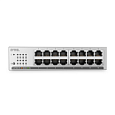 Коммутатор Web Smart L2 коммутатор Zyxel GS1100-16, 16xRJ-45: 1G, rack 19", бесшумный