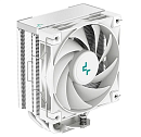 Кулер для процессора DEEPCOOL AK400 WH LGA1700/1200/115X/AM5/AM4 (18шт/кор, TDP 220W, PWM, Fan 120mm, 4 тепл. Трубки, белый) RET