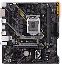 Материнская плата Asus TUF H310M-PLUS GAMING Soc-1151v2 Intel H310 2xDDR4 mATX AC`97 8ch(7.1) GbLAN+DVI+HDMI