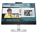 HP M24 Monitor 1920x1080, 21:9, IPS, 300 cd/m2, 1000:1, 5ms, 178°/178°, DP, HDMI, USB-C, speakers, webcam, height, tilt, swivel, 75 Hz, Black&Silver