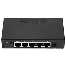 ORIENT SWP-5504POE, PoE коммутатор 4 порта, 4xPoE 100Mbps + 1xUplink 100Mbps, Bandwidth 1.0Gbps, PoE-A (1/2+,3/6-), IEEE802.3af/at, мощность до 65Вт,